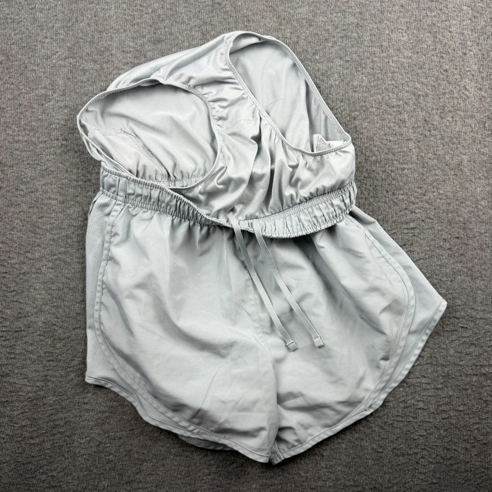 Nike Dri-FIT Womens Running Shorts‎ Gray Mesh Side Panels Size Small 831558-043